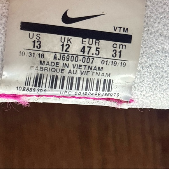 🔥🔥🔥Nike Air VaporMax Flyknit 3 Laser Fuchsia Size: 13🔥🔥🔥 - Picture 10 of 10